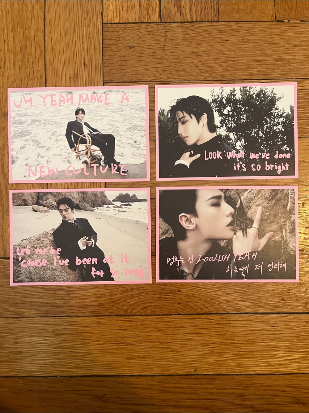 Complete set of Stray Kids Do It Postcards!